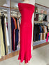 Women Mesh Bodycon Off-Shoulder Long Flare Dresses